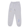 Nike Nba, Pantalone Tuta Felpato Uomo Nba City Edition Courtside Fleece Pant Bronet, Dk Grey Heather