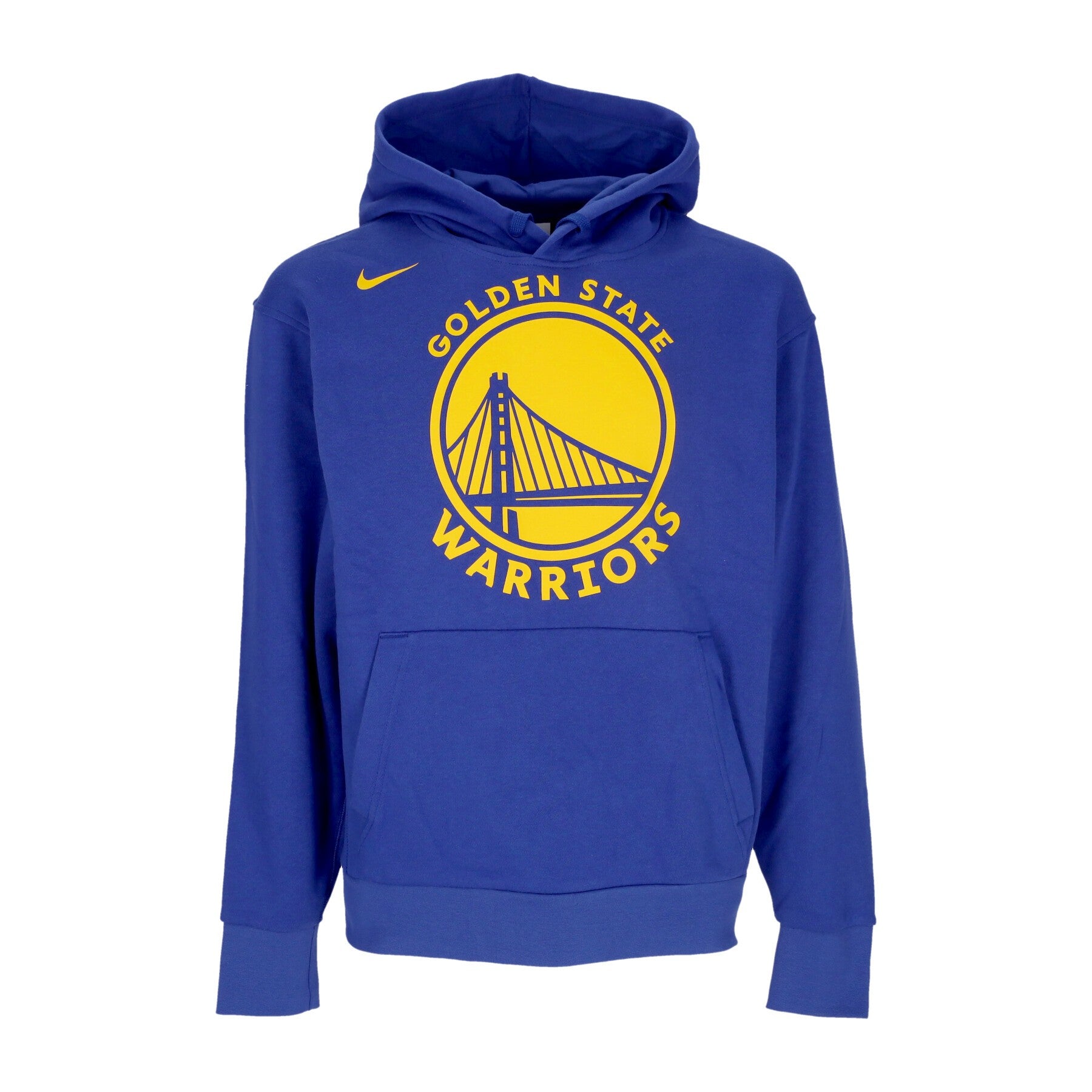 Nike Nba, Felpa Cappuccio Uomo Nba Essential Fleece Hoodie Golwar, Rush Blue