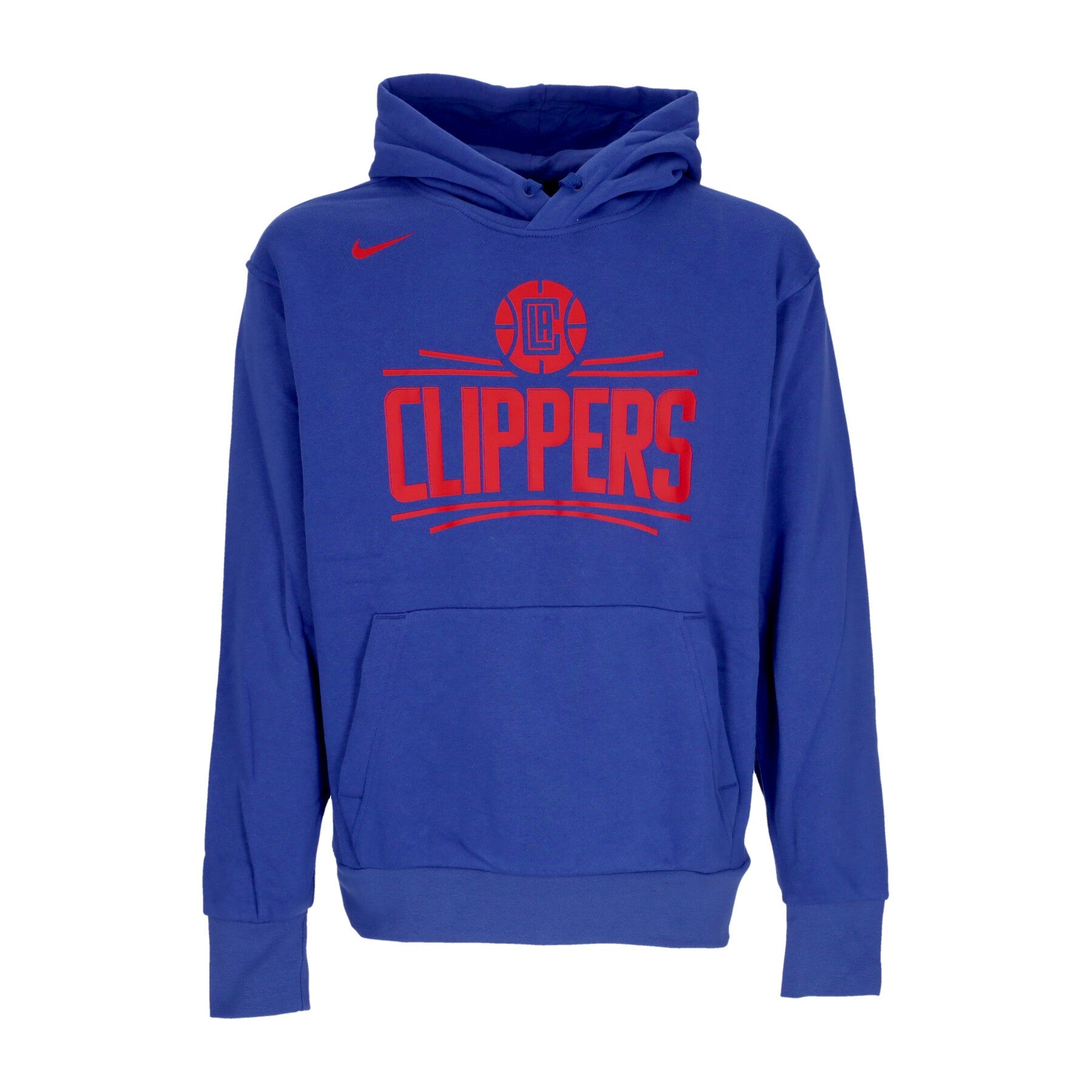 Nike Nba, Felpa Cappuccio Uomo Nba Essential Fleece Hoodie Loscli, Rush Blue