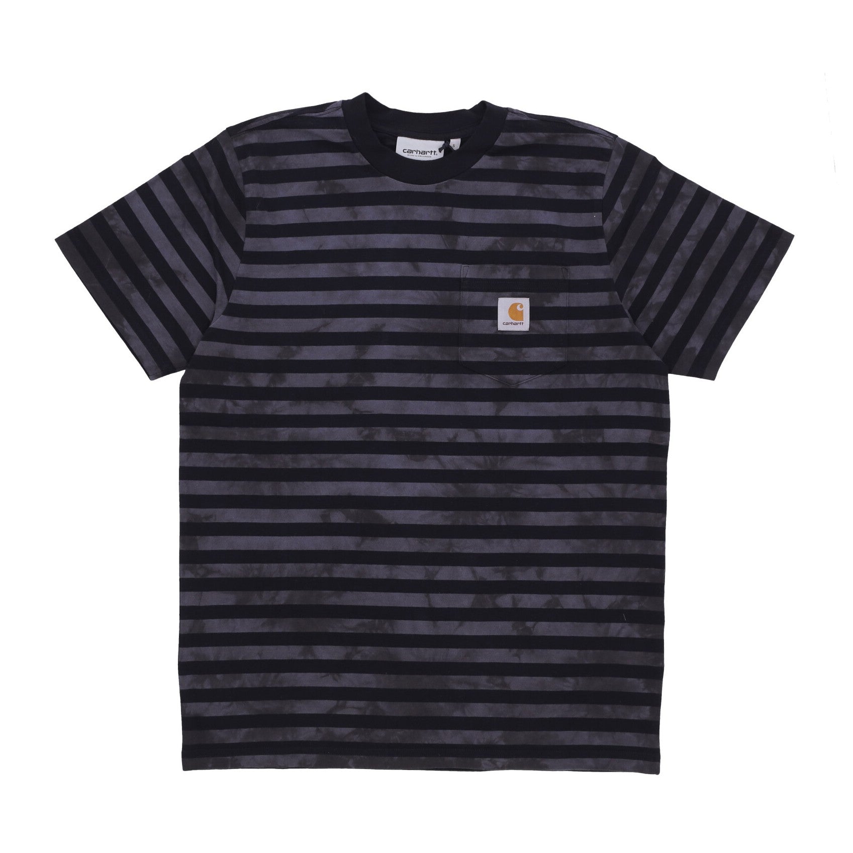 Carhartt Wip, Maglietta Uomo Scotty Chromo Pocket Tee, Black Chromo