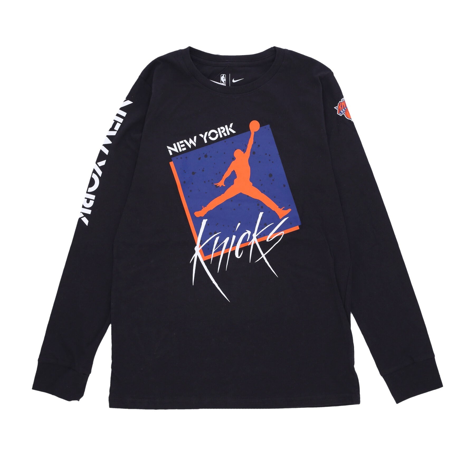 Jordan Nba, Maglietta Manica Lunga Ragazzo Nba Courtside Statement Max90 L/s Tee Neykni, Original Team Colors