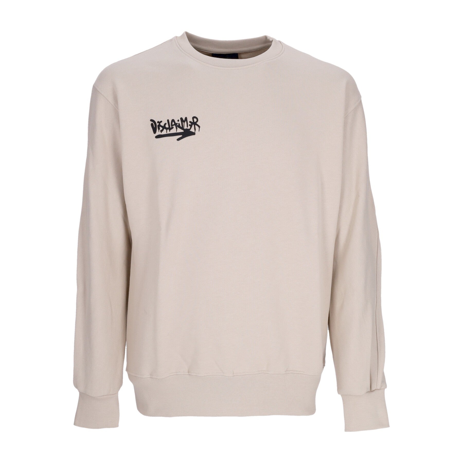 Felpa Leggera Girocollo Uomo Back Colored Big Logo Crewneck Safari/sky