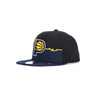 New Era, Cappellino Visiera Piatta Uomo Nba Tip Off 5950 Indpac, Black/original Team Colors