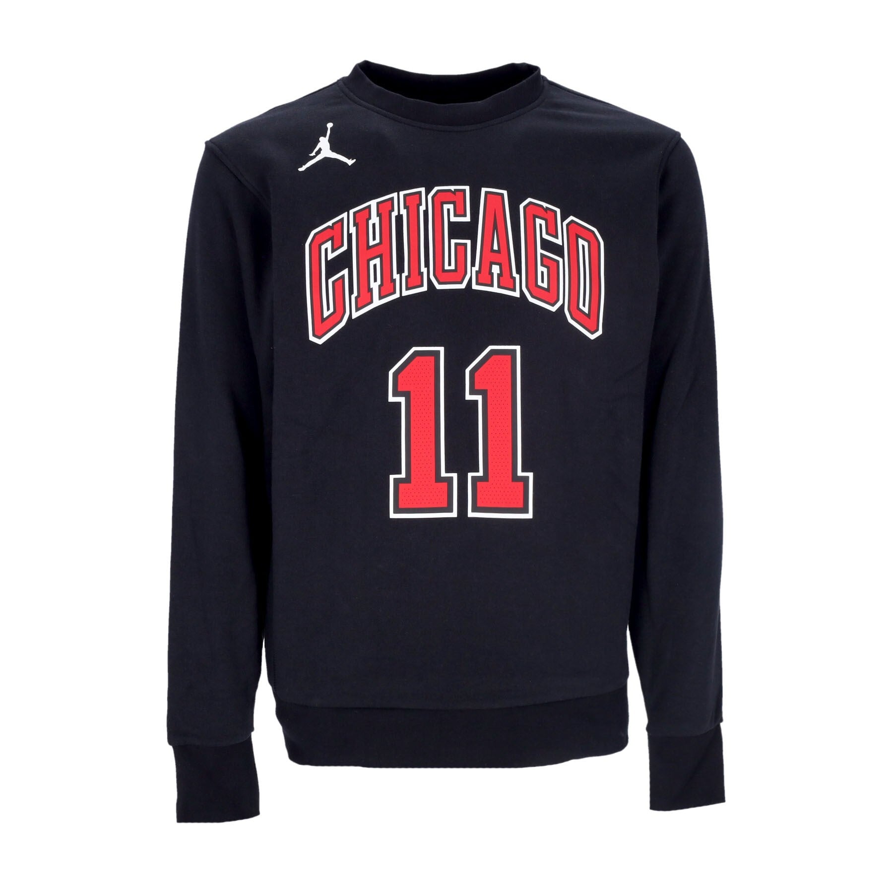 Jordan Nba, Felpa Girocollo Uomo Nba Courtside Statement Edition Fleece Crewneck No 11 Demar Derozan Chibul, Black