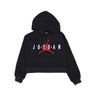 Jordan, Felpa Cappuccio Ragazza Sustainable Po Hoodie, Black