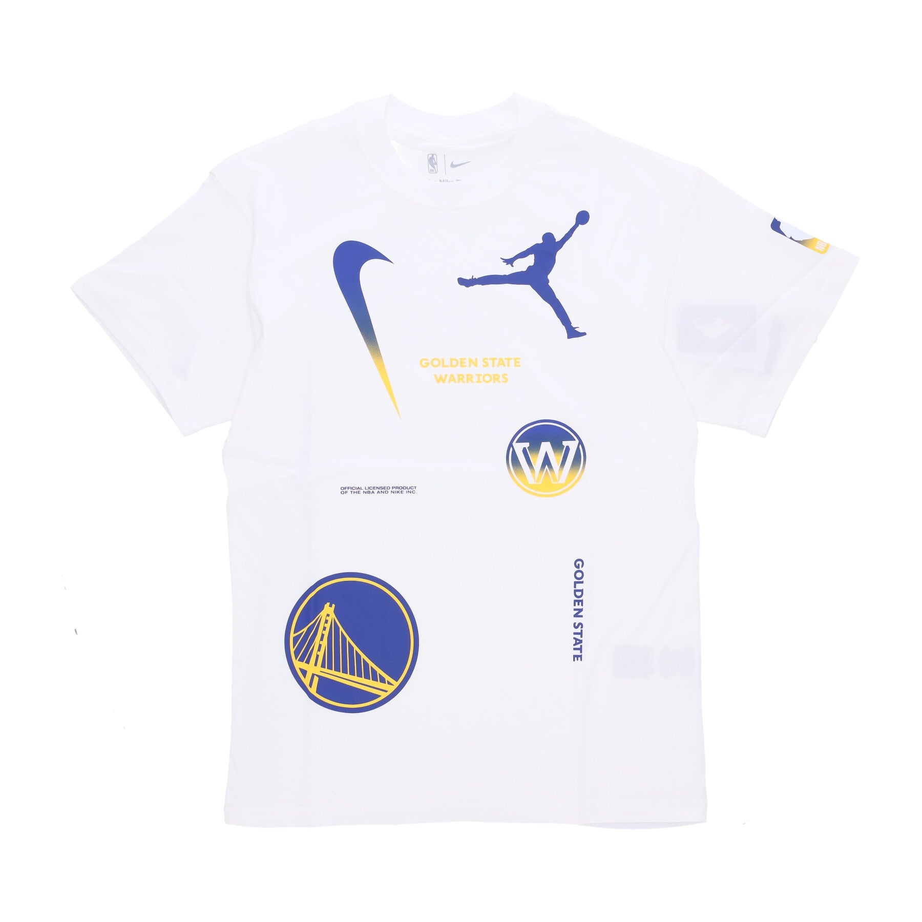 Men's Nba Courtside Statement Edition Max90 Tee Golwar White T-Shirt