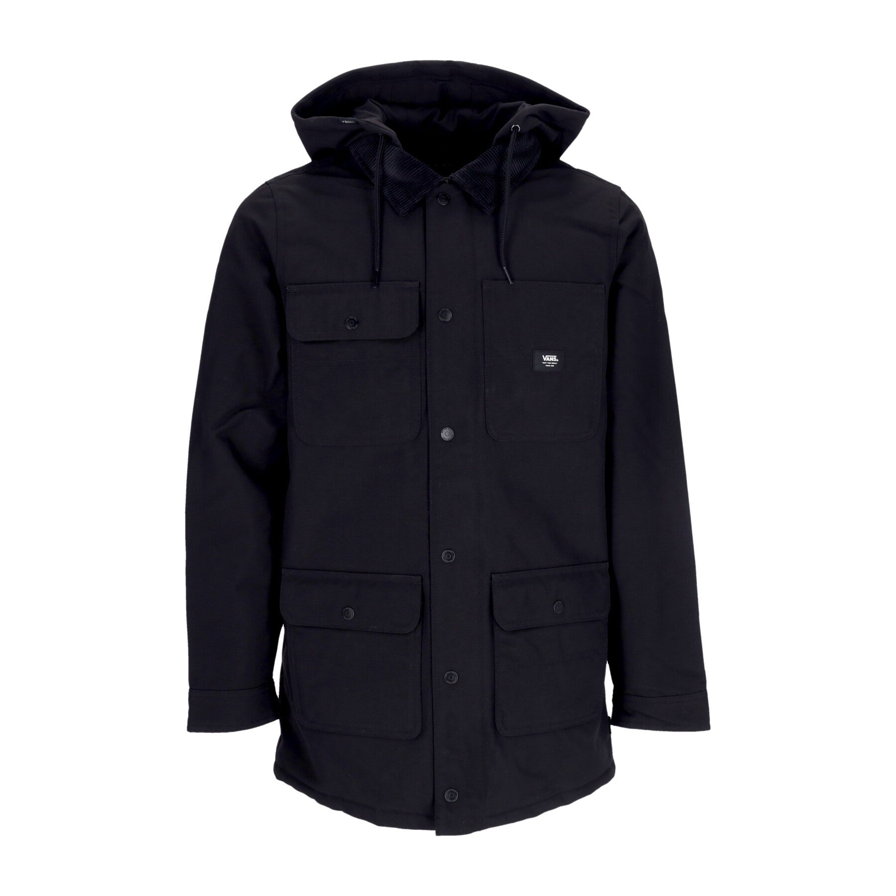 Giaccone Uomo Drill Chore Coat Black