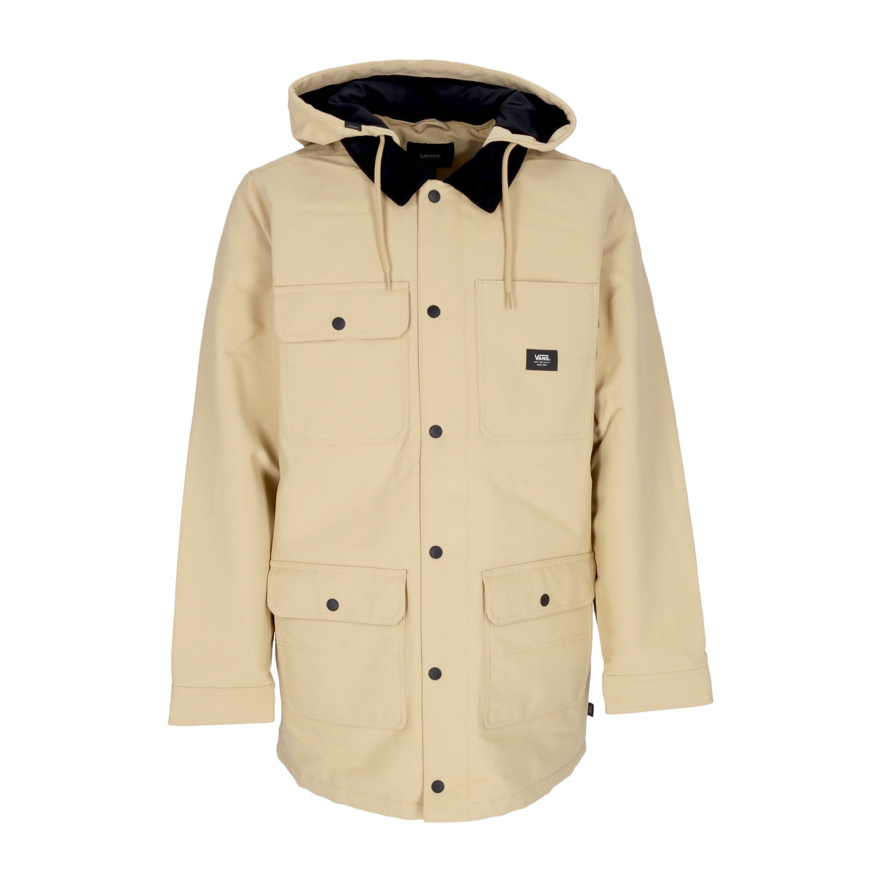 Giaccone Uomo Drill Chore Coat Brown