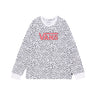 Vans, Maglietta Manica Lunga Ragazza Dalmation V L/s Tee, White/black