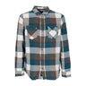 Vans, Camicia Manica Lunga Uomo Box Flannel Shirt, Brown/green