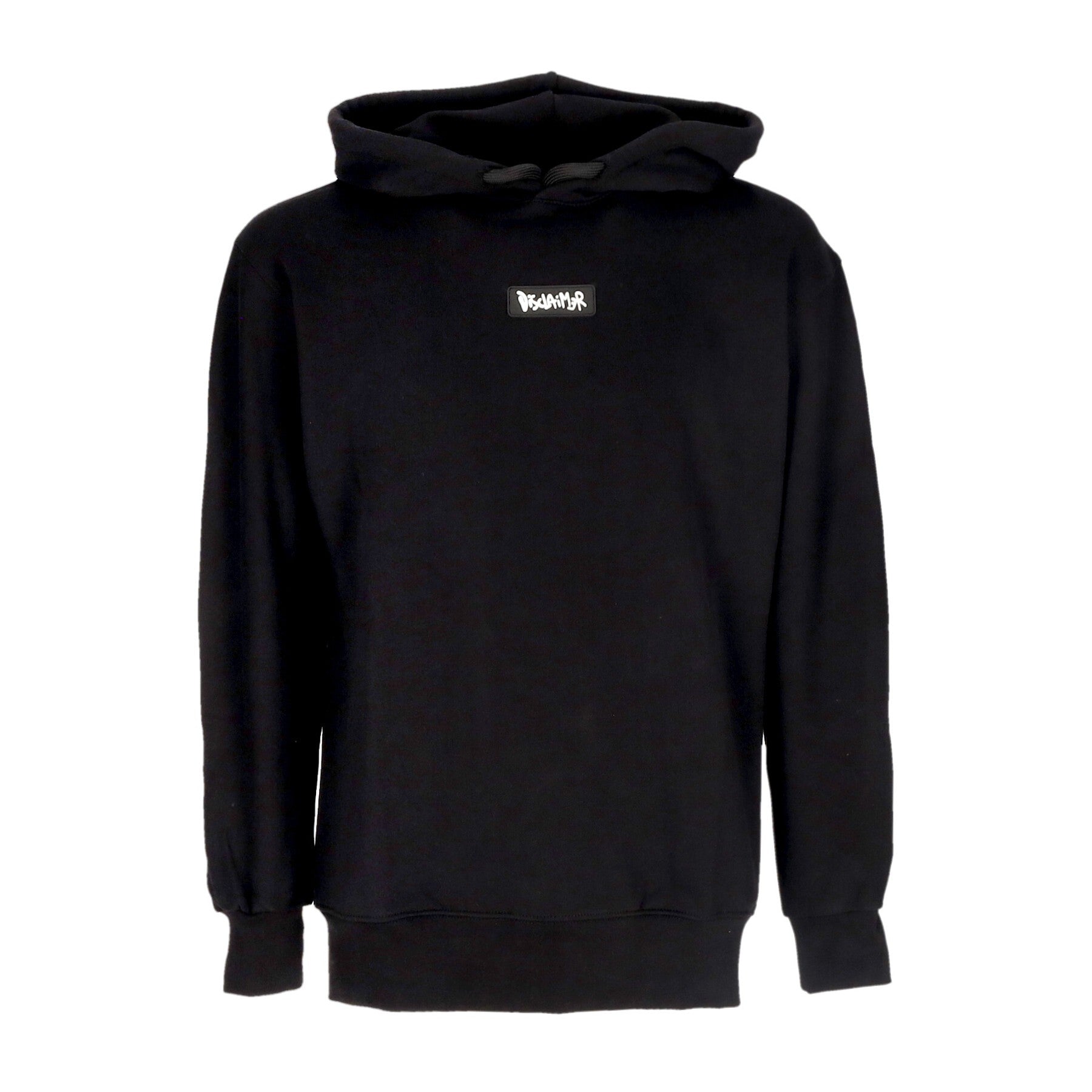 Disclaimer, Felpa Leggera Cappuccio Uomo Back Big Logo Hoodie, Black