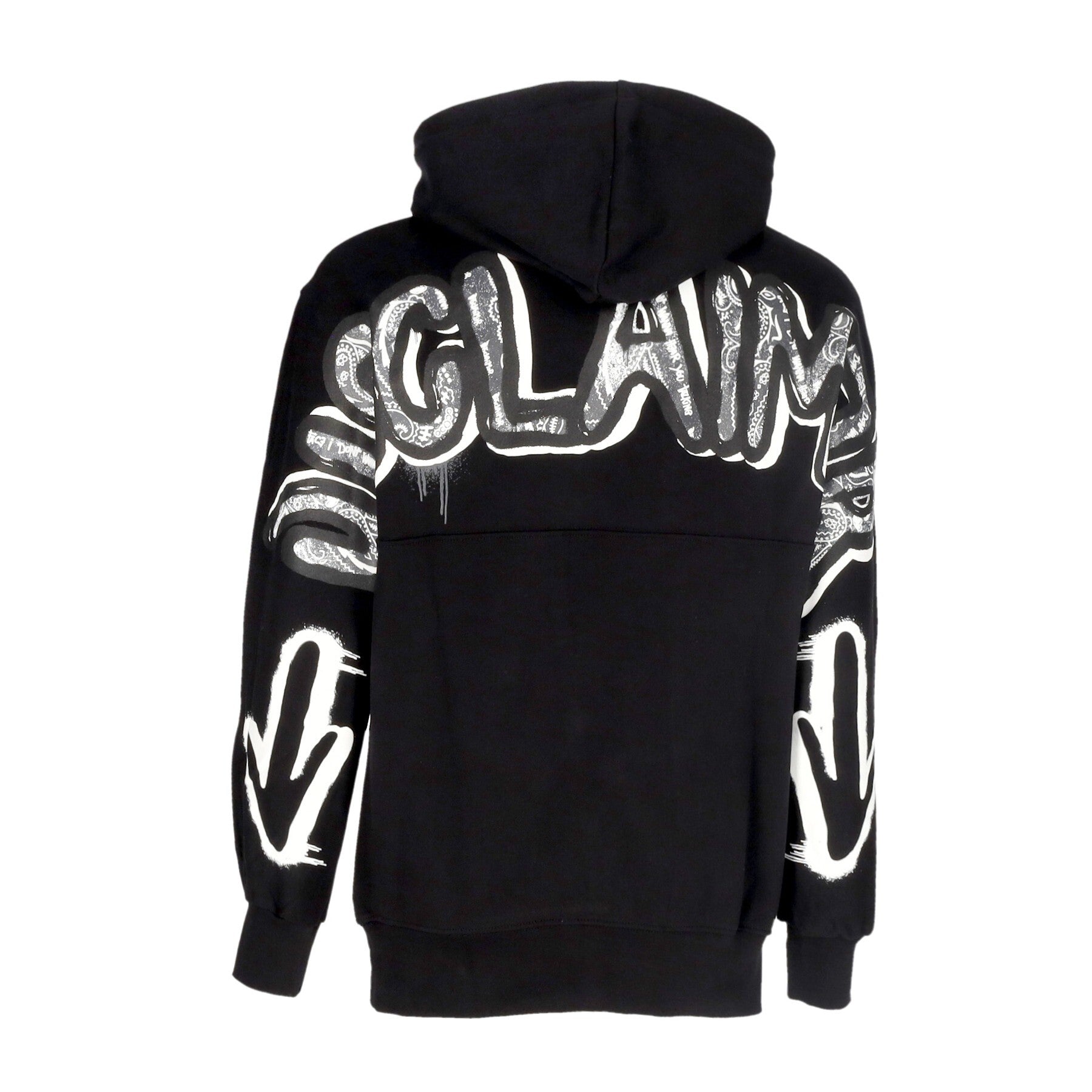 Disclaimer, Felpa Leggera Cappuccio Uomo Back Big Logo Hoodie, 