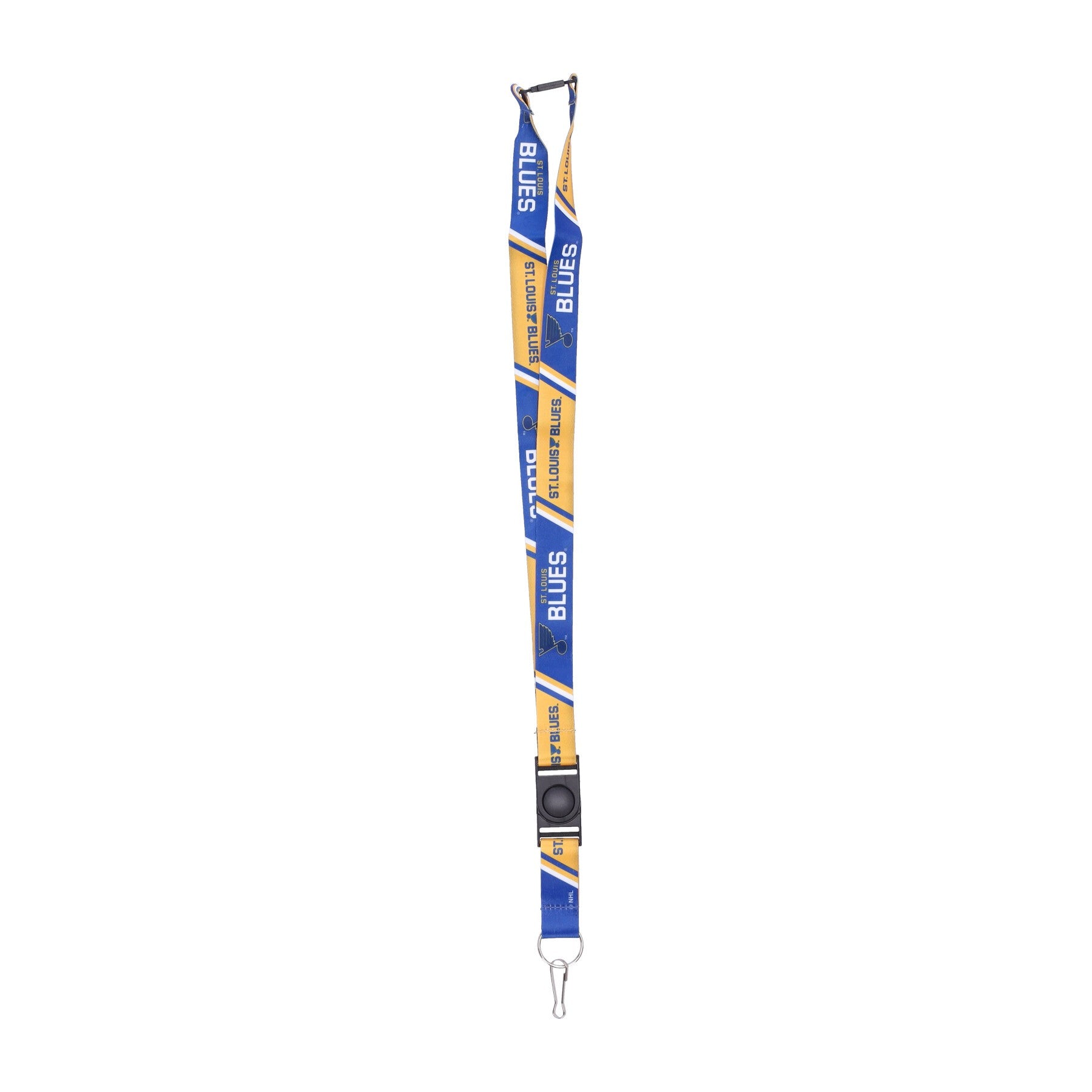 Rico Industries, Portachiavi Laccetto Uomo Nhl Lanyard Stlblu, Original Team Colors