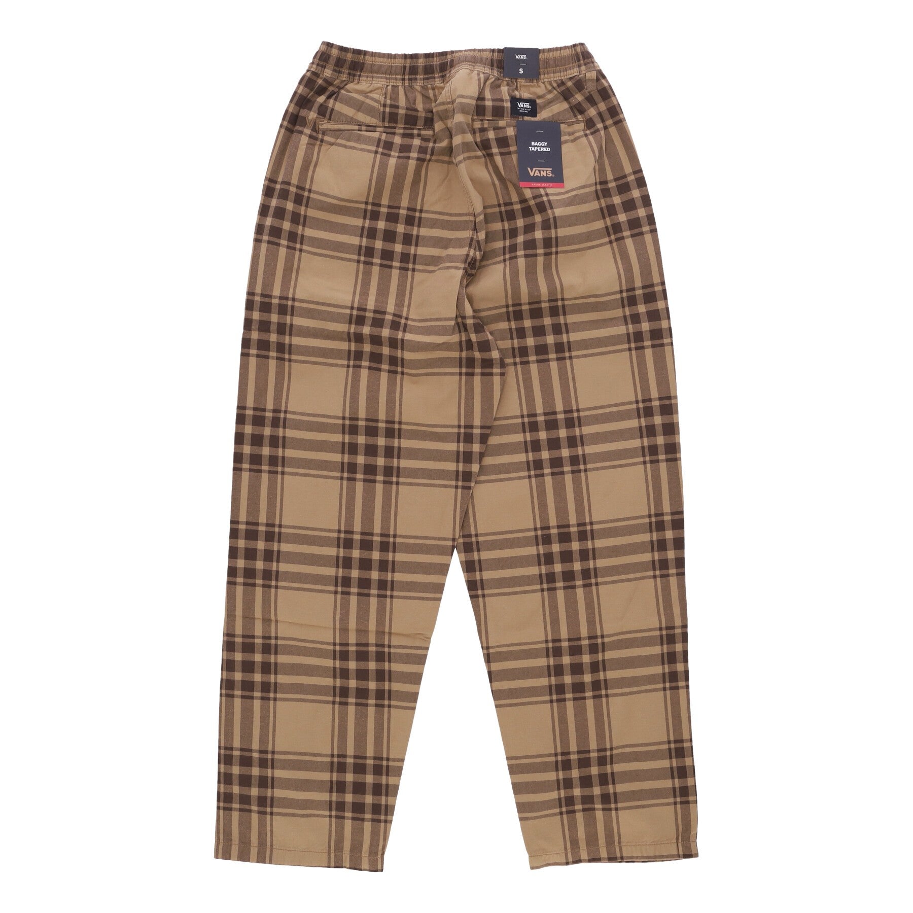 Range Plaid Baggy Pant Dirt/demitasse Lange Herrenhose