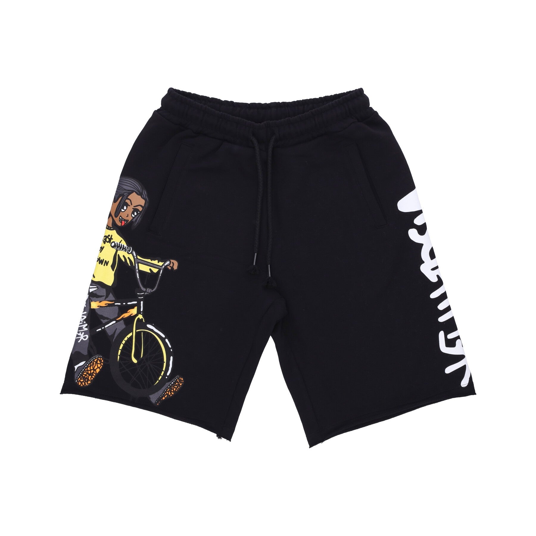 Pantalone Corto Tuta Uomo Hardest Boy In Town Short Black