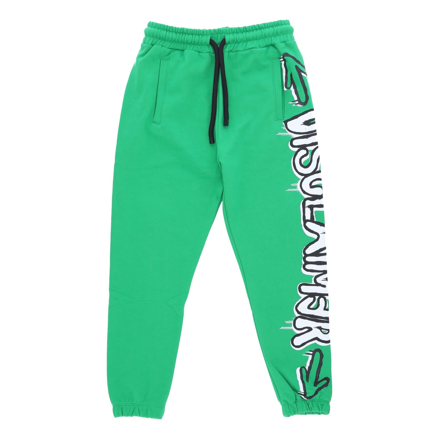 Pantalone Tuta Leggero Uomo Colored Big Logo Pant Green/white