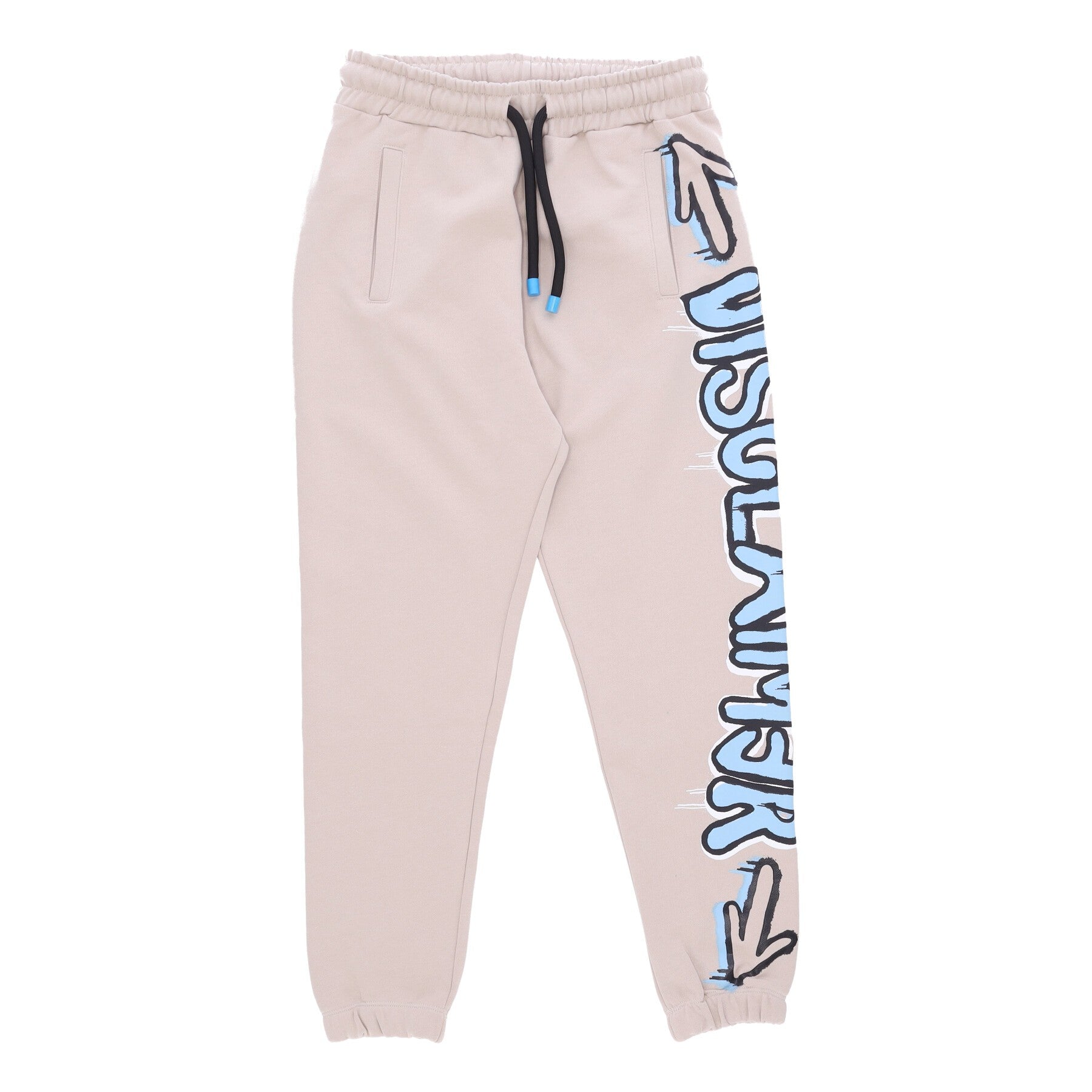 Lightweight Tracksuit Pants for Men Colored Big Logo Pant Safari/sky