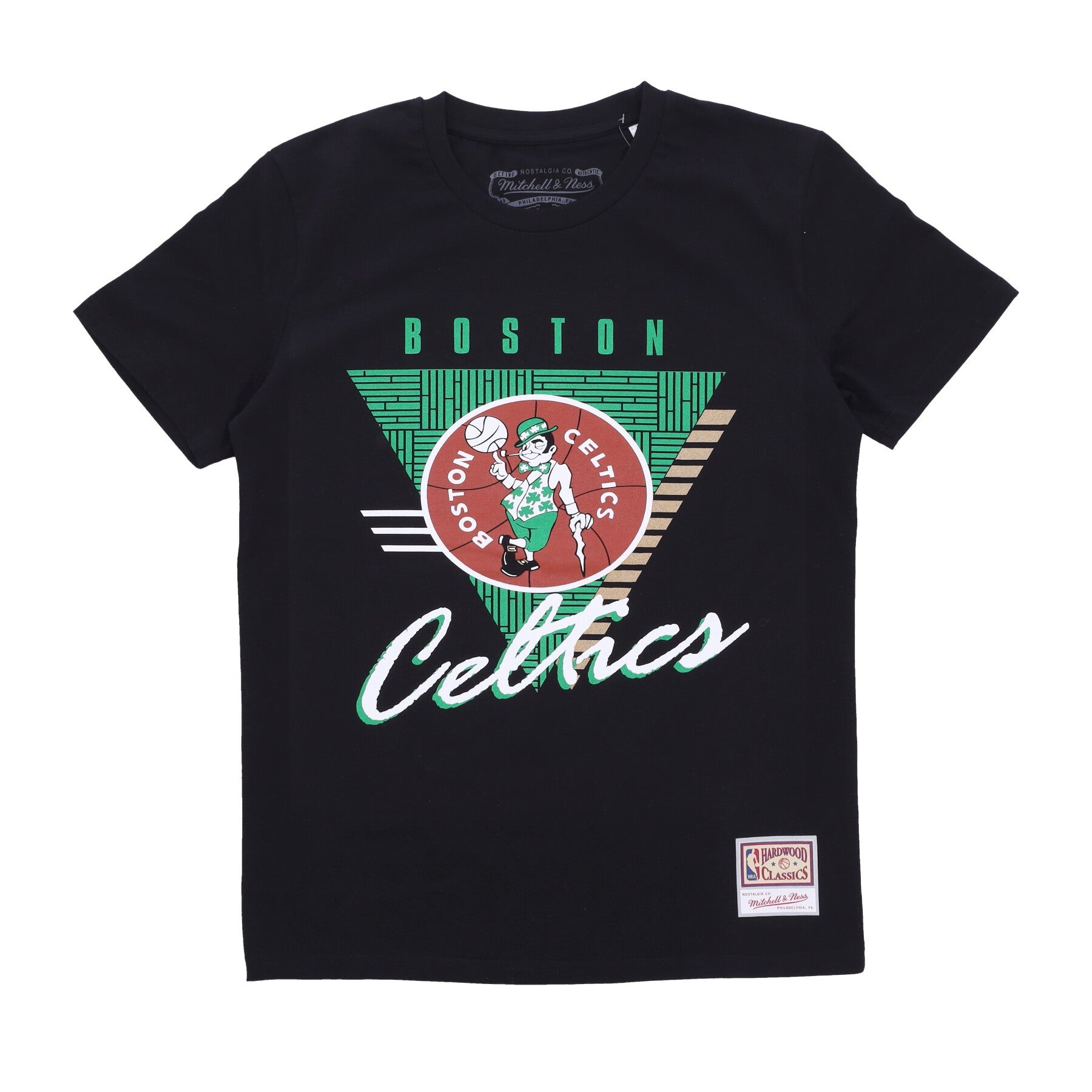 Mitchell & Ness, Maglietta Uomo Nba Final Seconds Tee Hardwood Classics Boscel, Black