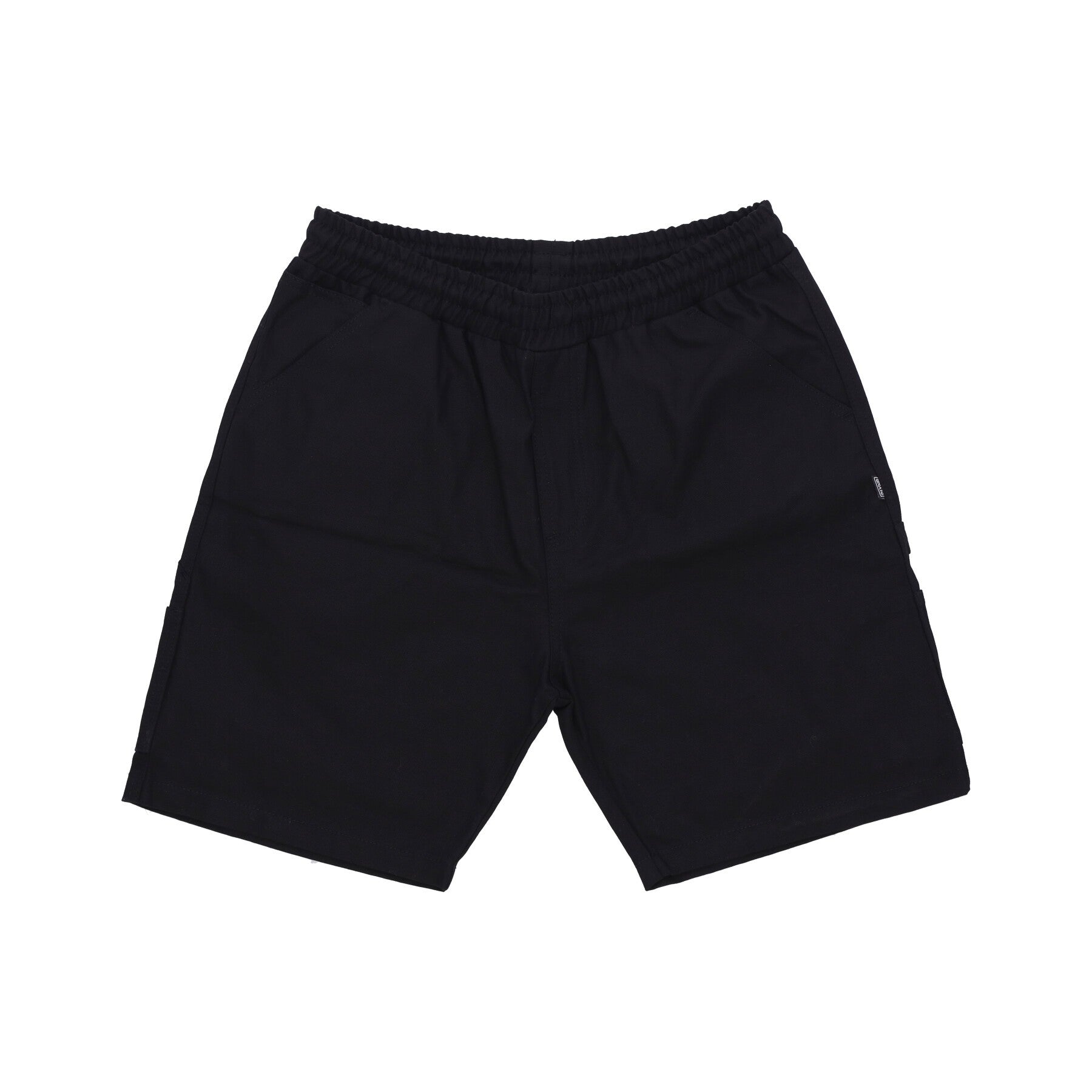 Dolly Noire, Pantalone Corto Uomo Canvas Easy Carpenter Shorts, Black