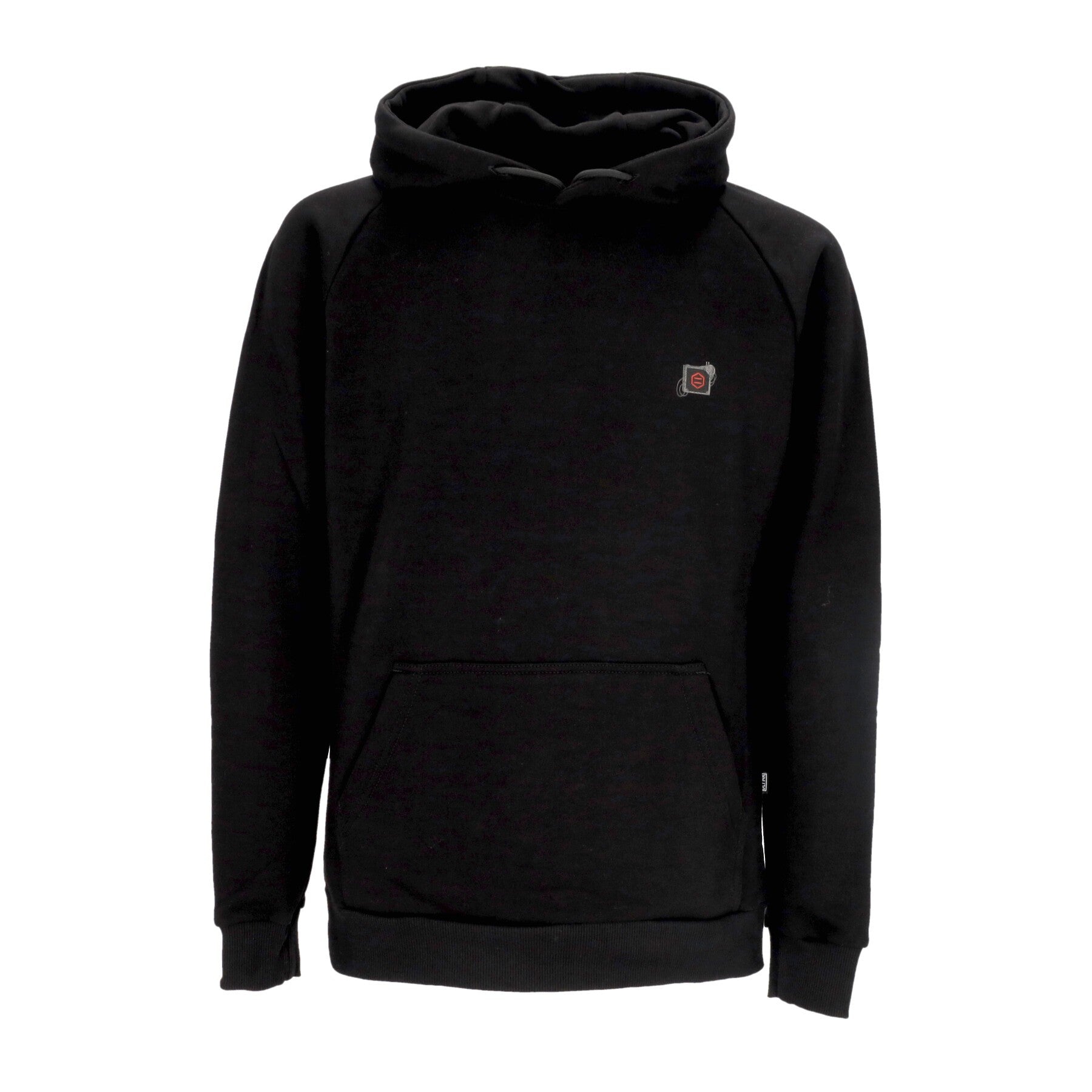 Dolly Noire, Felpa Leggera Cappuccio Uomo Fujin &rajin Hoodie, Black