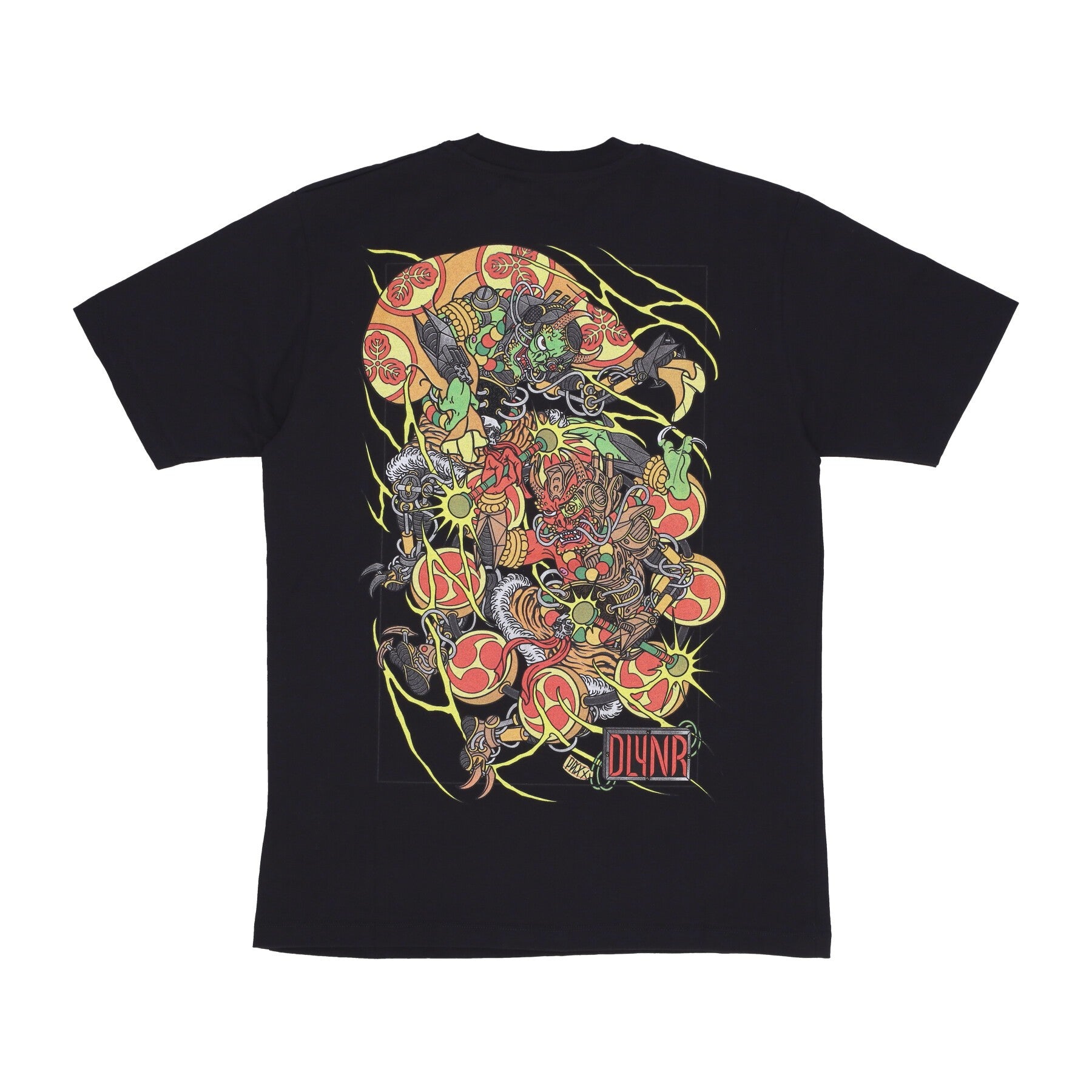 Dolly Noire, Maglietta Uomo Fujin & Rajin Tee, Black