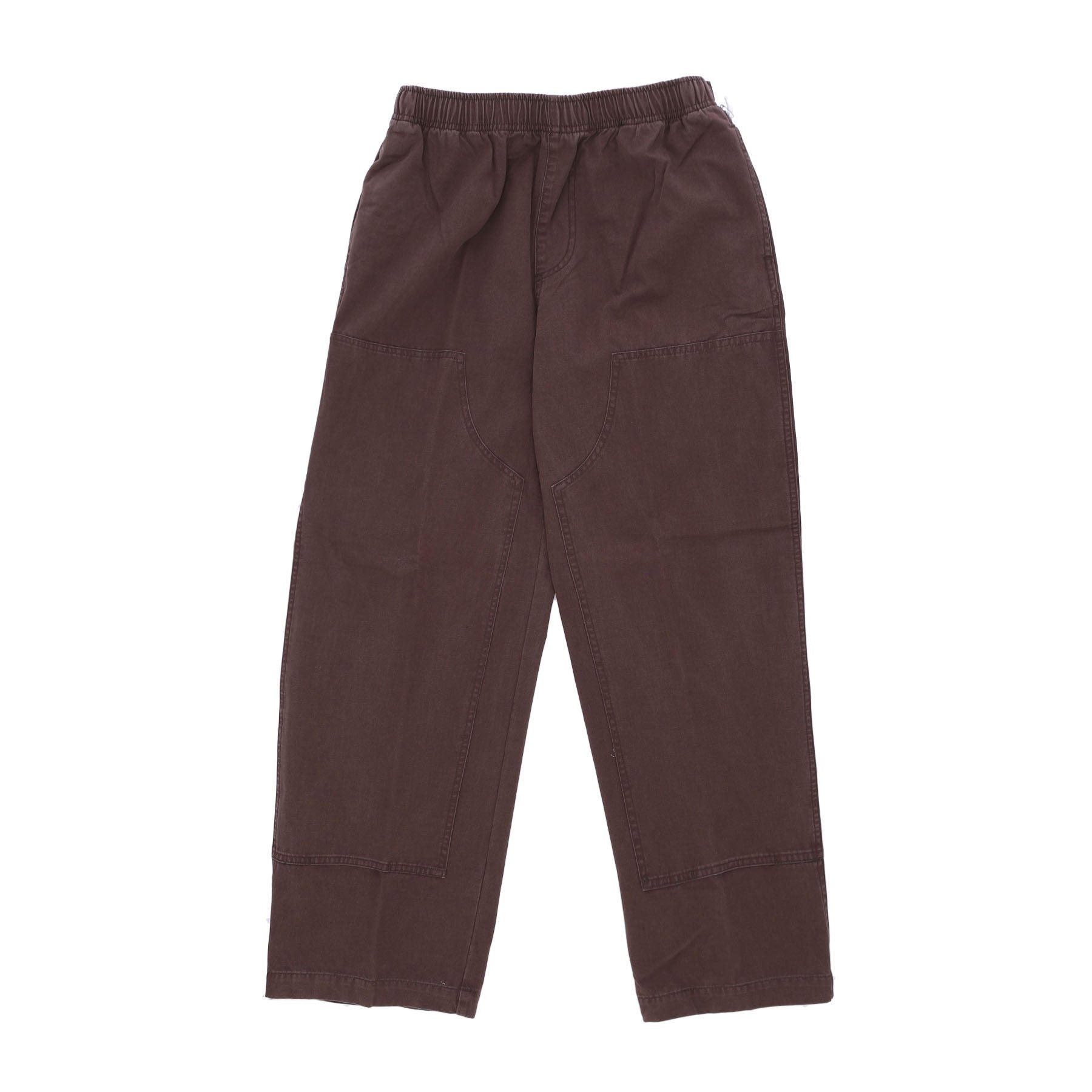 Obey, Pantalone Lungo Uomo Big Easy Canvas Pant, Dark Brown