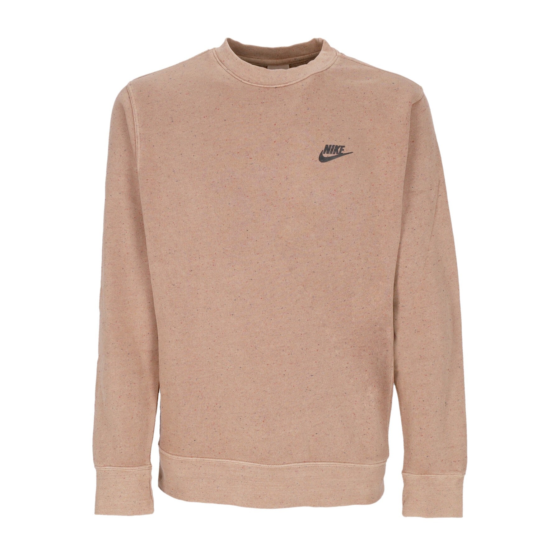 Nike, Felpa Girocollo Uomo Club+ Bb Crew Revival, Dk Driftwood