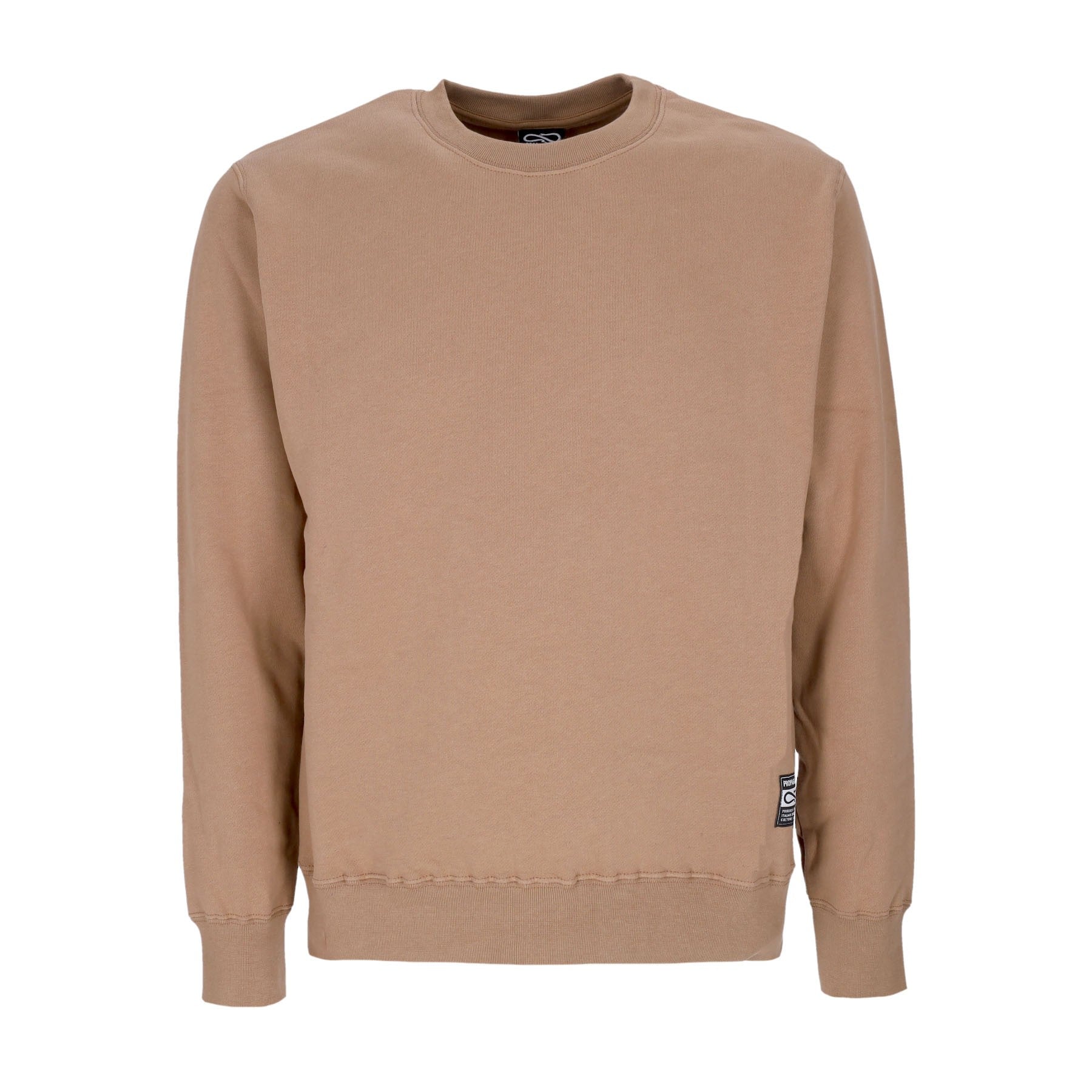 Propaganda, Felpa Girocollo Uomo Label Crewneck, 