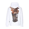 Propaganda, Felpa Cappuccio Uomo Prince Hoodie, White