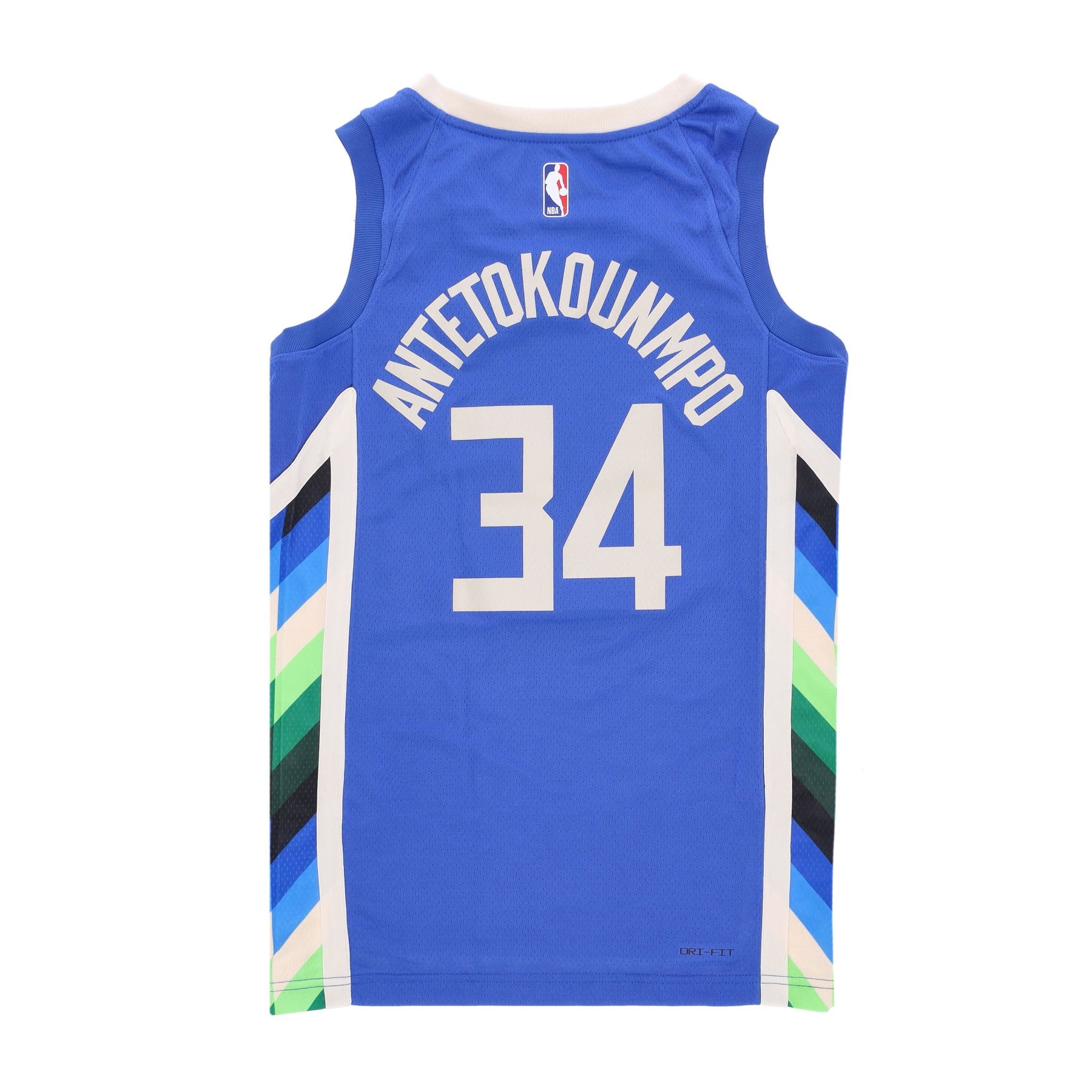 Nike Nba, Canotta Basket Uomo Nba City Edition 22 Dri-fit Swingman Jersey No 34 Giannis Antetokounmpo Milbuc, 