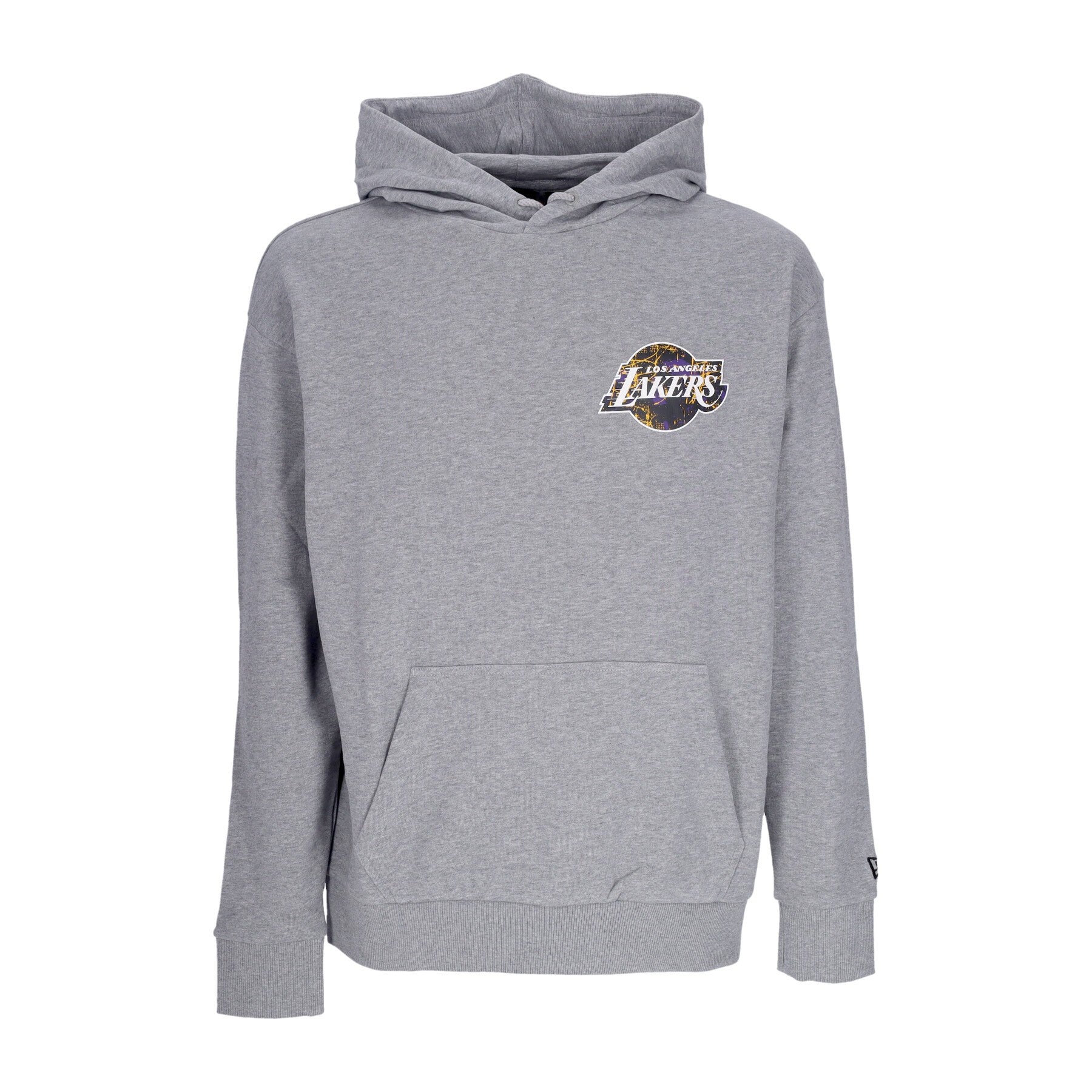 New Era, Felpa Leggera Cappuccio Uomo Nba Infill Team Logo Os Hoodie Loslak, 