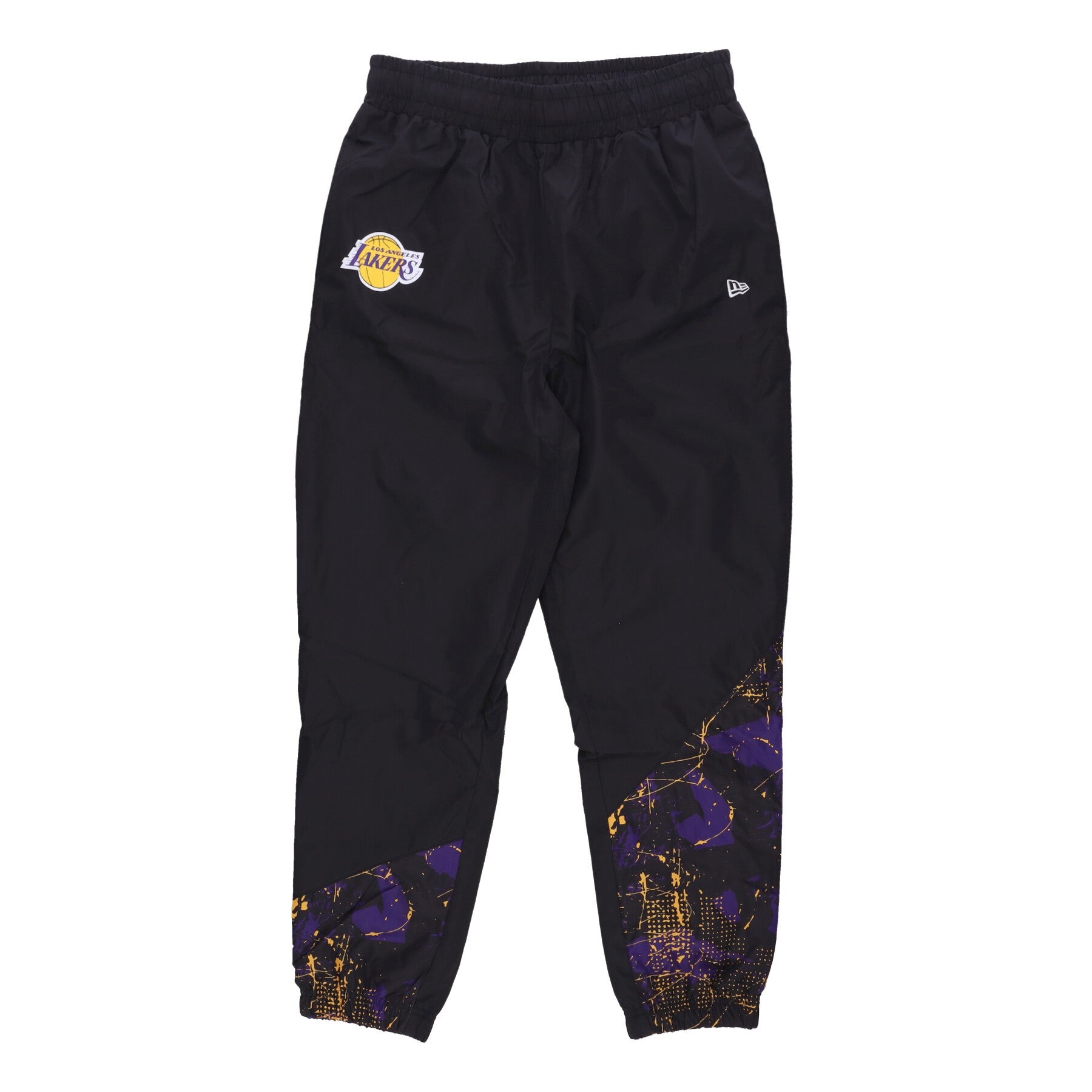 Men's Tracksuit Pants Nba All Over Print Panel Track Pant Loslak Black/true Purple