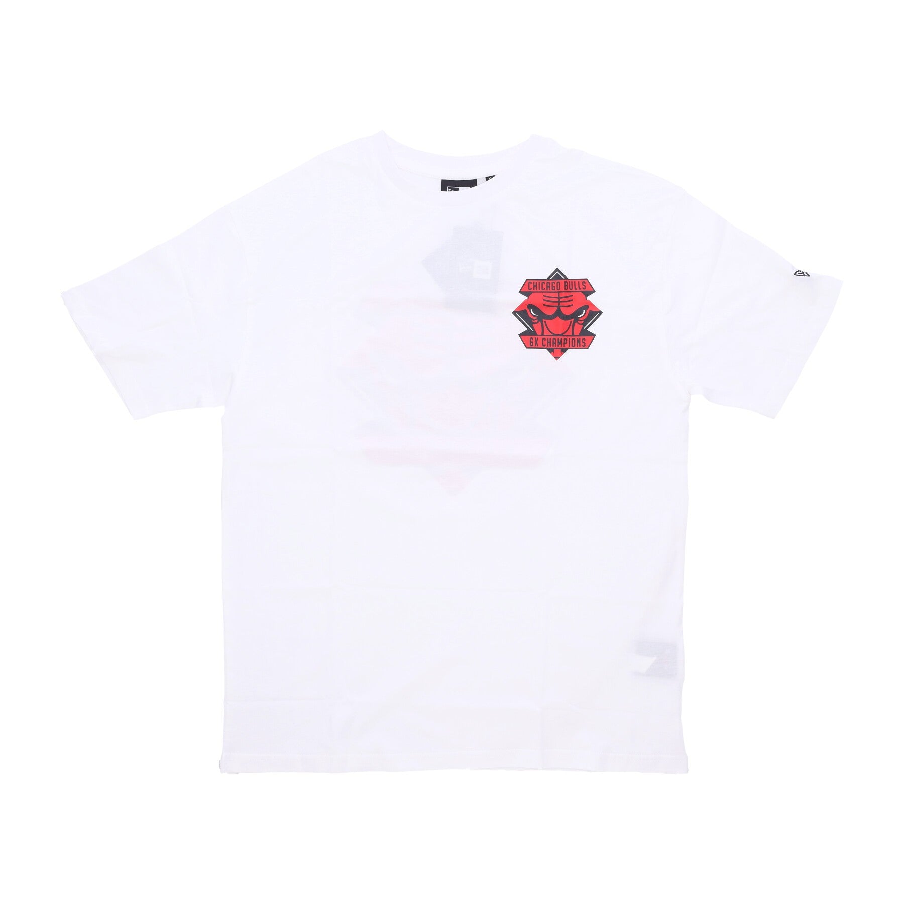 New Era, Maglietta Uomo Nba Championship Bp Os Tee Chibul, White/front Door Red