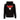 New Era, Felpa Leggera Cappuccio Uomo Nba Drip Logo Hoodie Chibul, Black/front Door Red