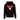 New Era, Felpa Leggera Cappuccio Uomo Nba Drip Logo Hoodie Chibul, Black/front Door Red