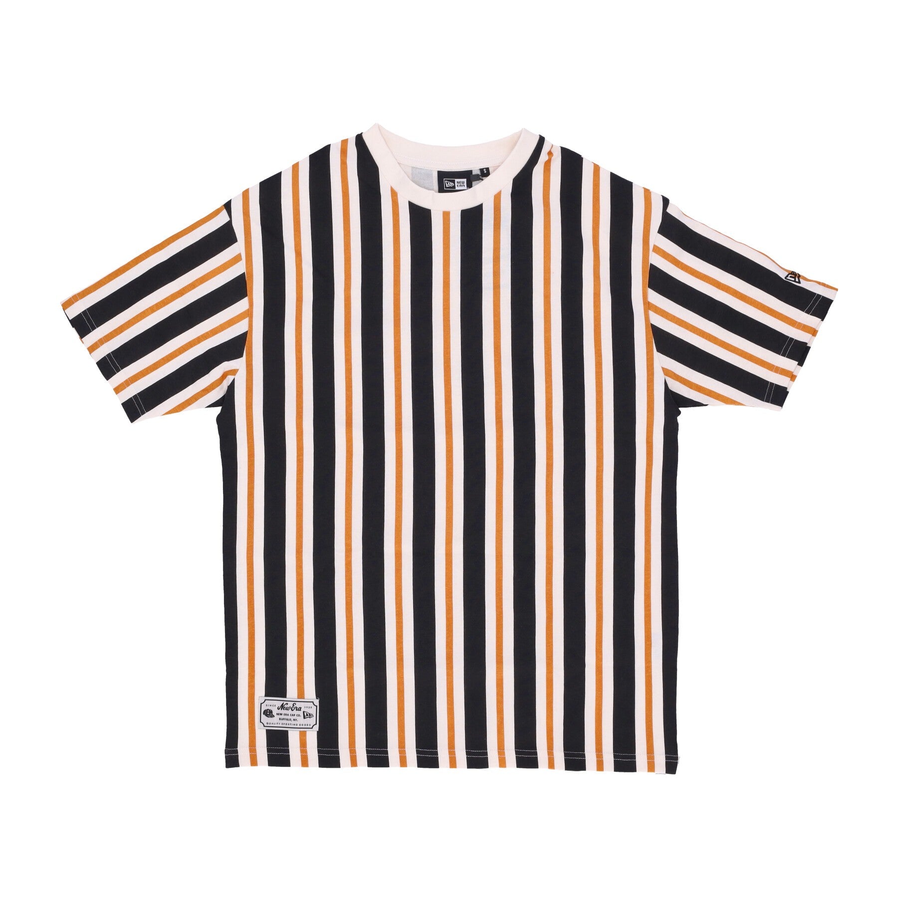 Maglietta Uomo Ne Stripe Os Tee Sand/black