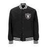 New Era, Giubbotto Bomber Uomo Nfl Team Logo Bp Bomber Lasrai, Black/white