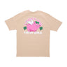 New Era, Maglietta Uomo Ne Character Graphic Os Tee, Light Beige/white