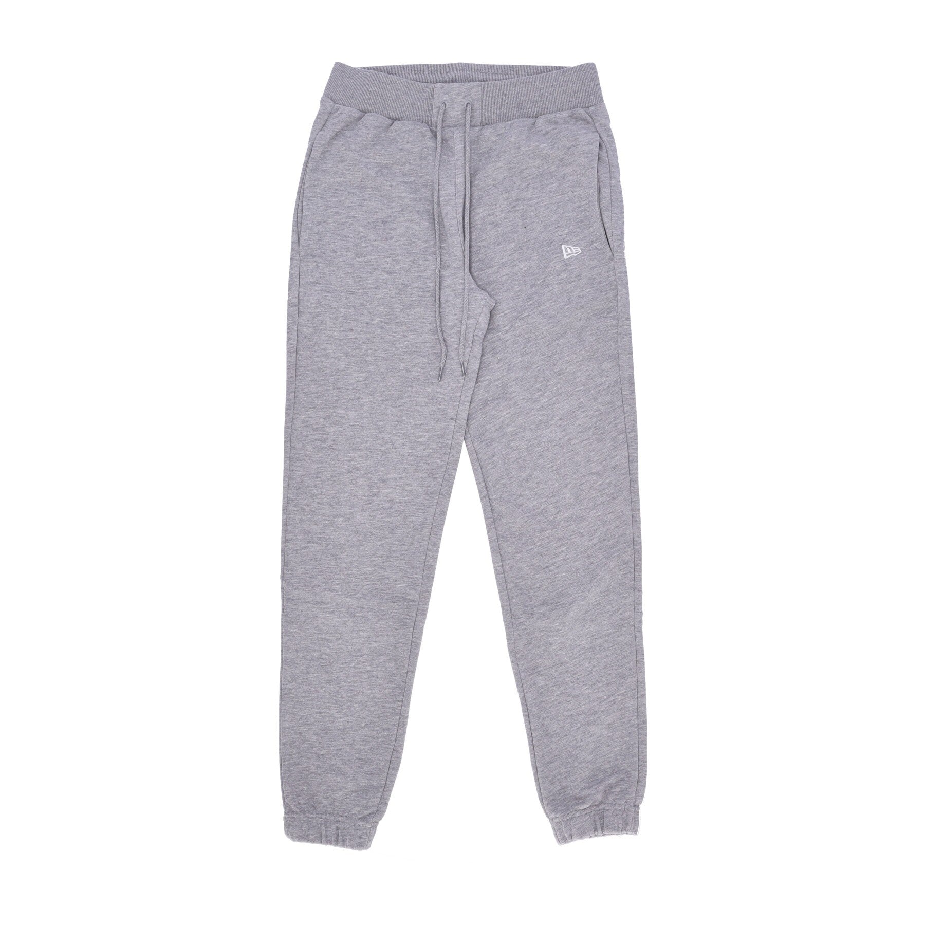 New Era, Pantalone Tuta Leggero Uomo Ne Essential Jogger, Heather Grey/black