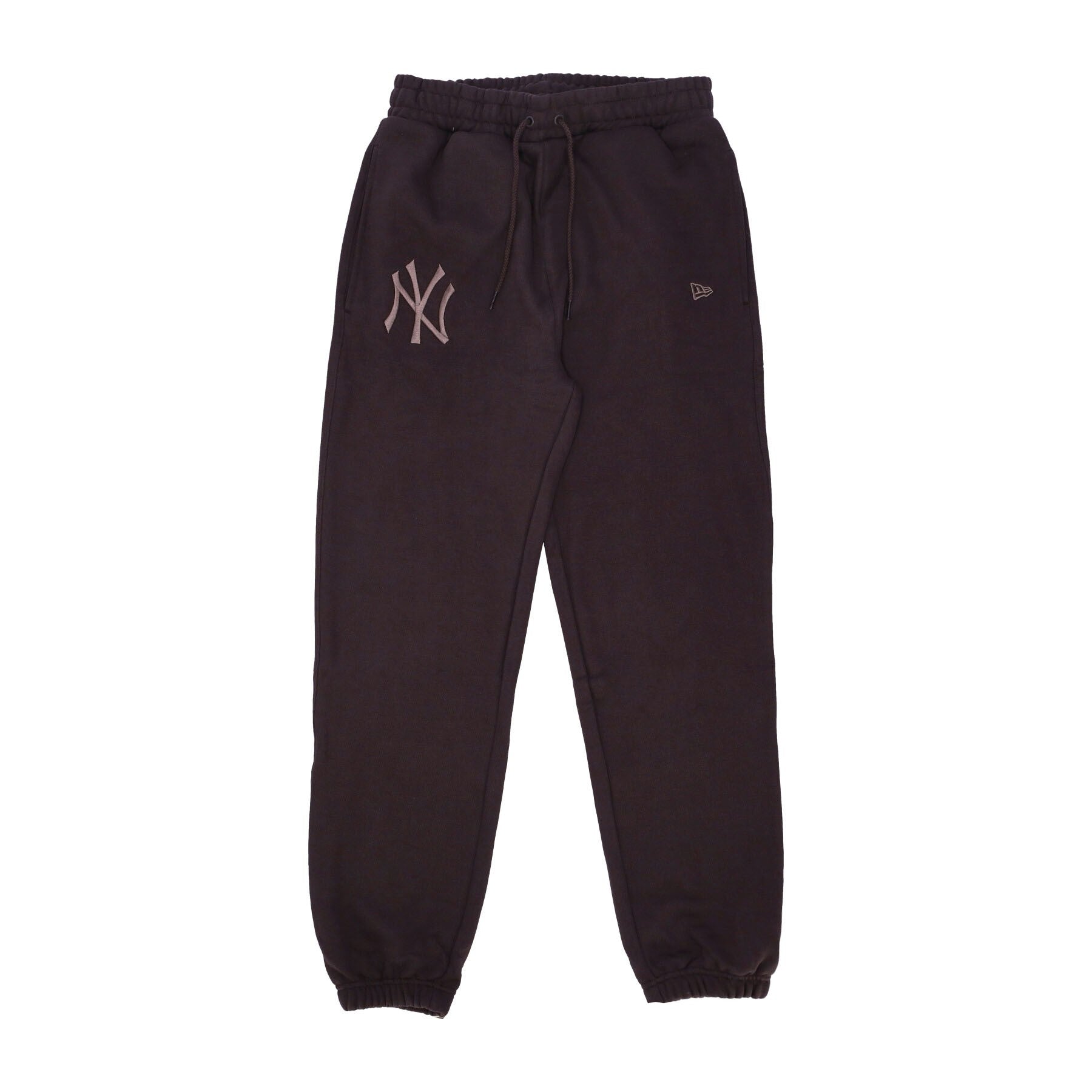 Pantalone Tuta Felpato Uomo Mlb Emb Logo R Jogger Neyyan Burnt Wood