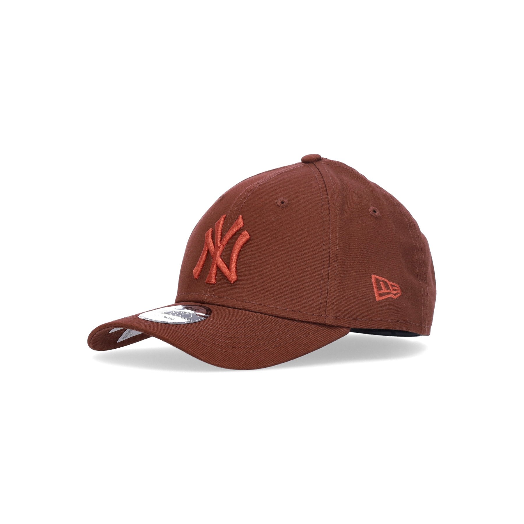 New Era, Cappellino Visiera Curva Uomo Mlb League Essential 940 Neyyan, Brick Red/rust