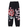 Market, Pantalone Tuta Felpato Uomo Thank You Rose Sweatpants, Black