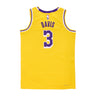 Nike Nba, Canotta Basket Uomo Nba Icon Edition 22 Dri-fit Swingman Jersey No 3 Anthony Davis Loslak, Amarillo