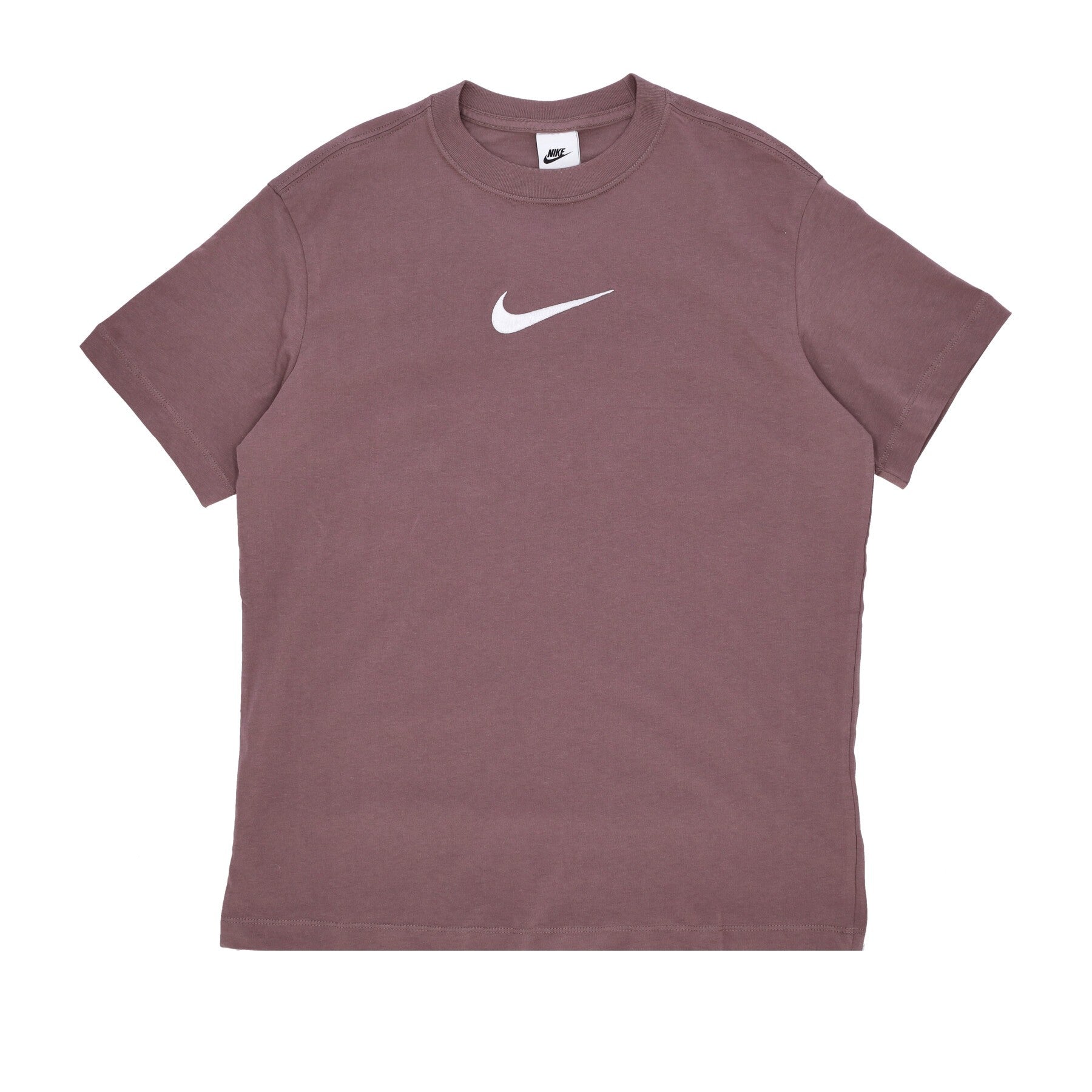 Nike, Maglietta Donna Sportswear Ms Bf Tee, Plum Eclipse/white