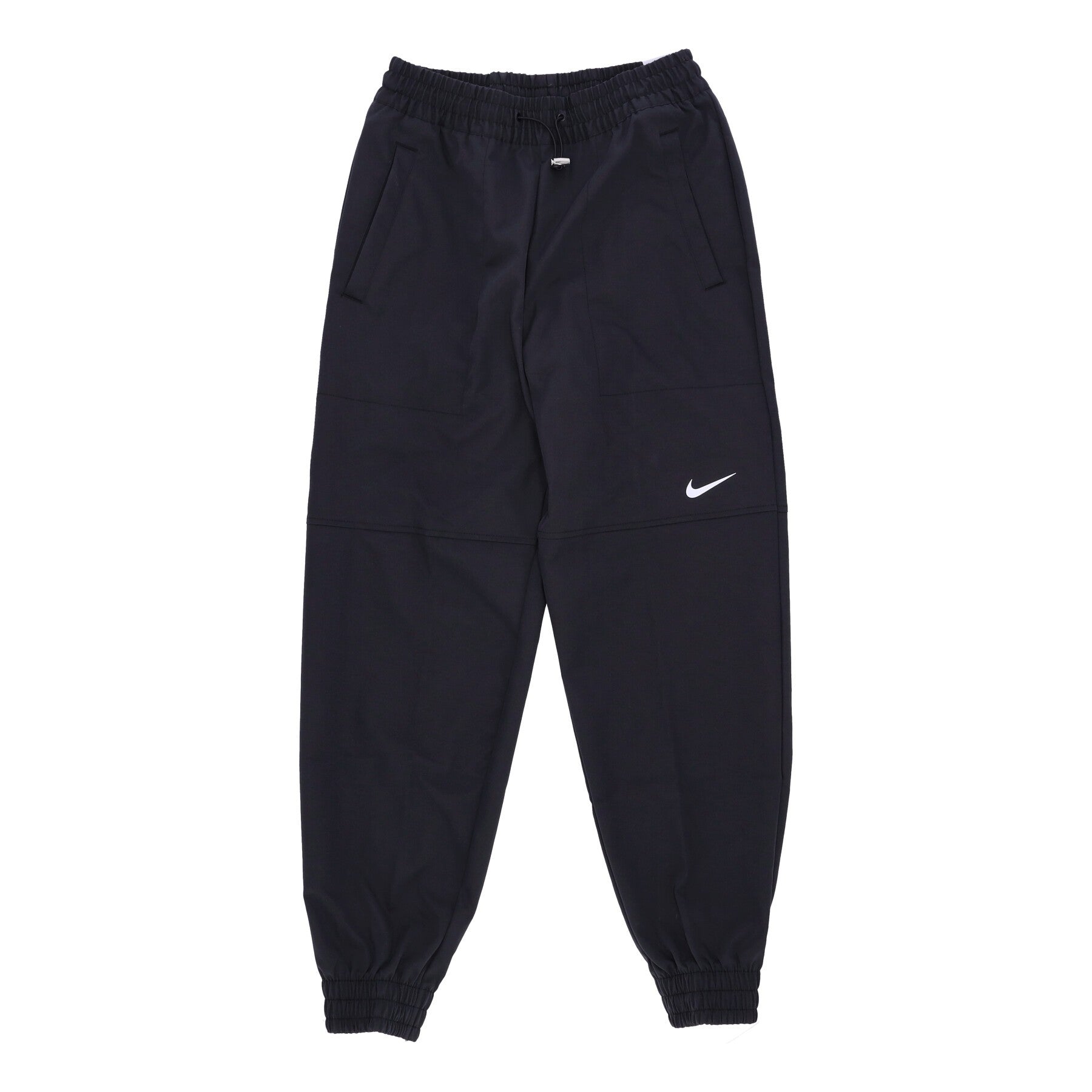 Nike, Pantalone Lungo Donna Sportswear Woven Swoosh Pant, Black/white