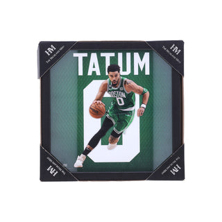 The Highland Mint, Quadro Uomo Nba No 0 Jayson Tatum Impact Jersey Frame Boscel, Original Team Colors