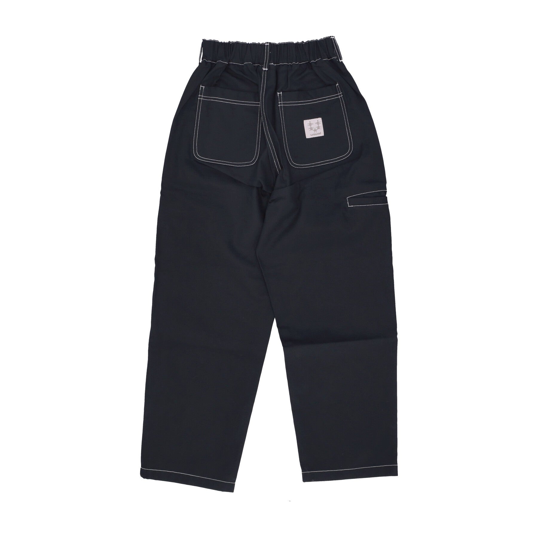 Long Men's Buffer Pant Black