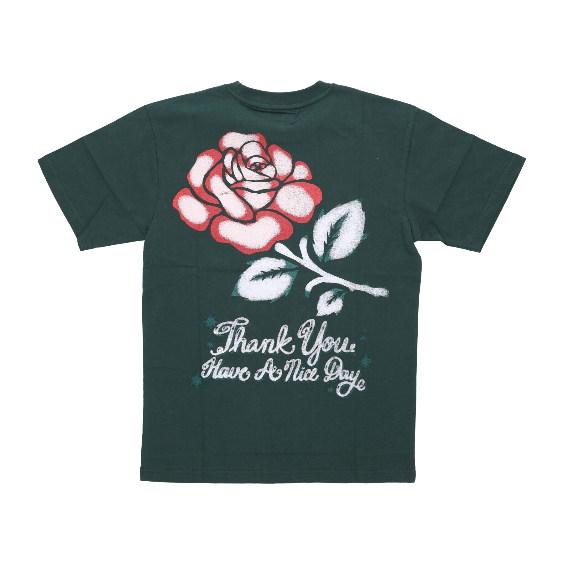 Thank You Rose Evergreen Men's T-Shirt