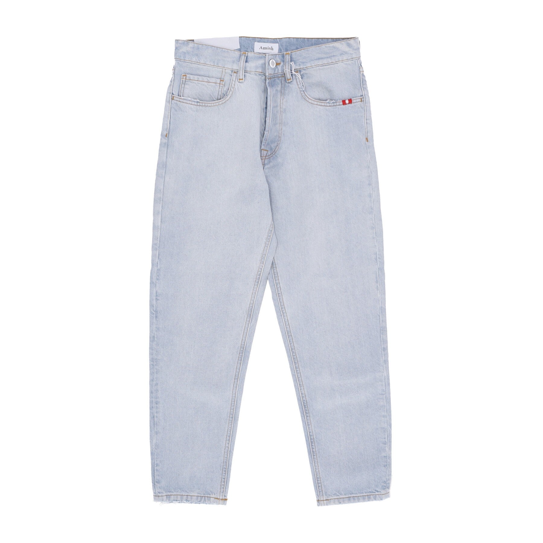 Amish, Jeans Uomo Jeremiah Denim, Sun Bleach