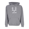 Usual, Felpa Leggera Cappuccio Uomo About Hoodie, Grey Heather